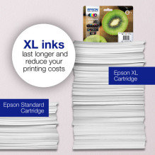 Epson C13T02G14010 „Drucker“ kasetė 202XL Juoda, apie 550 puslapių Epson C13T02G14010 „Drucker“ kasetė 202XL Juoda, apie 550 puslapių
