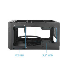 Korpusas Chieftec Pro Cube Mini CN-01B-OP