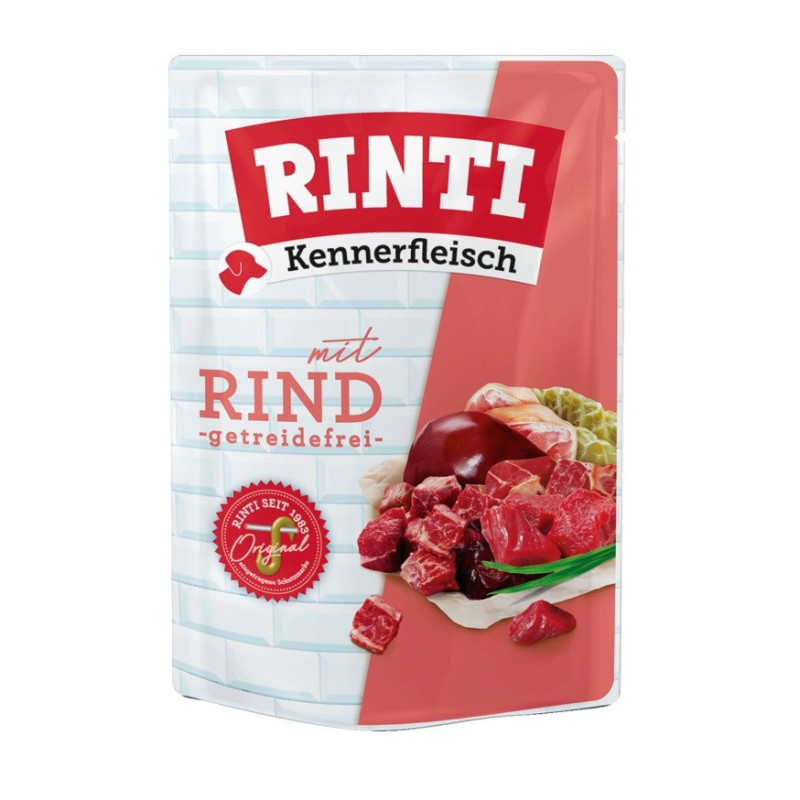 RINTI Kennerfleisch Beef - šlapias šunų maistas - 400g
