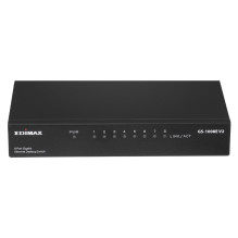 Edimax Gigabit Ethernet 8-port desktop switch, metal housing Edimax Gigabit Ethernet 8-port desktop switch, metal housing