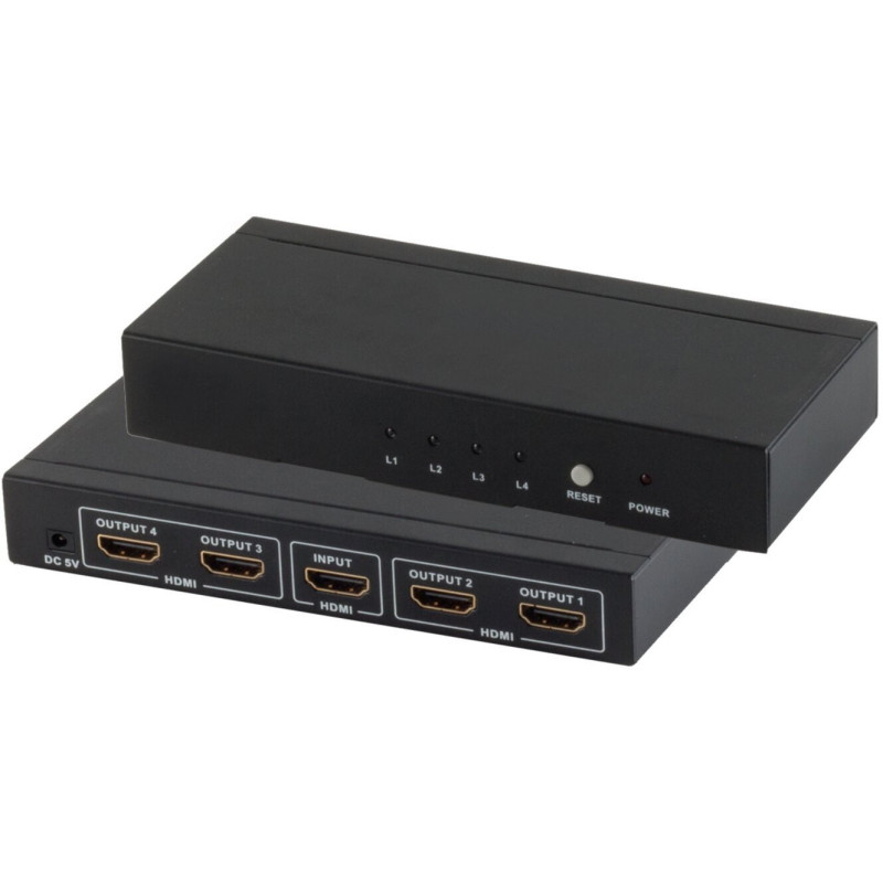 Shiverpeaks Shiverpeaks PROFESIONALUS HDMI skirstytuvas 1xIN 4xOUT 4K2K 3D