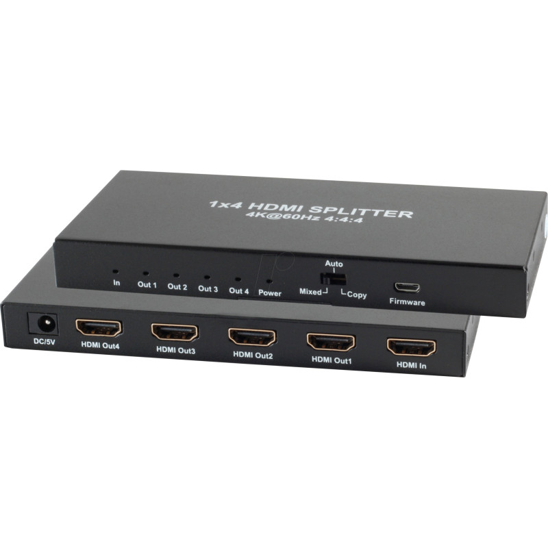 Shiverpeaks PROFESSIONAL HDMI splitter 1xIN 4xOUT 4K2K 60Hz