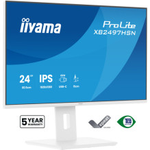 IIYAMA 60.5cm (24") XB2497HSN-W1 16:09 HDMI+DP+USB-C IPS monitorius IIYAMA 60.5cm (24") XB2497HSN-W1 16:09 HDMI+DP+USB-C IPS monitorius