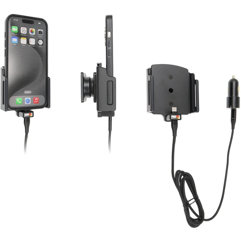 Brodit AB Brodit aktyvus iPhone 17 / 17 Pro USB-C reguliuojamas laikiklis