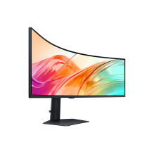 LCD Monitor, SAMSUNG, 49 ", 5120 x 1440 pixels, Dual QHD, Native aspect ratio 32:9, LCD, Curved, LS49F950UAUXXE