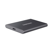 Išorinis SSD, SAMSUNG, T7, 1TB, USB 3.2, Rašymo greitis 1000 MB/s, Skaitymo greitis 1050 MB/s, MU-PC1T0T / WW