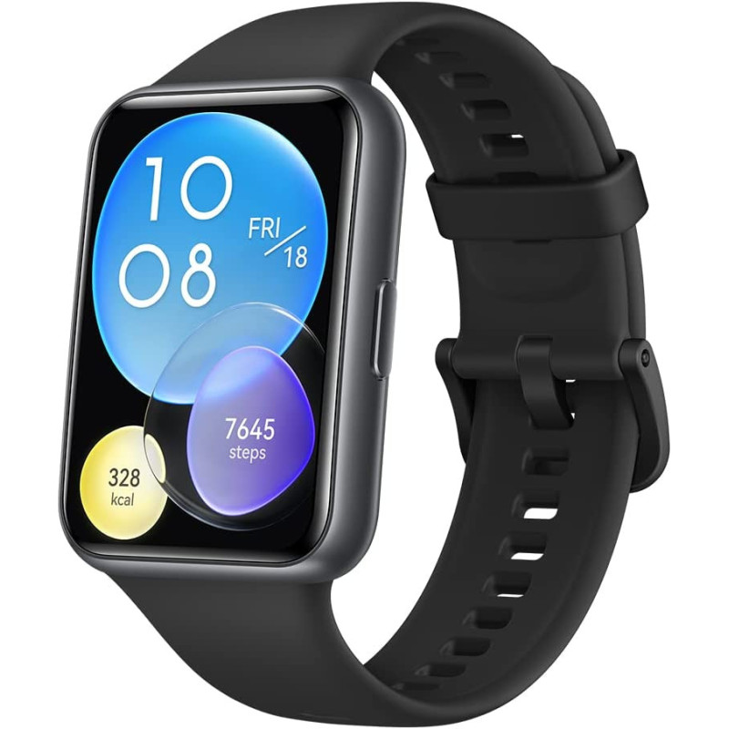 Huawei „Watch Fit 2 Active“ – vidurnakčio juodumo