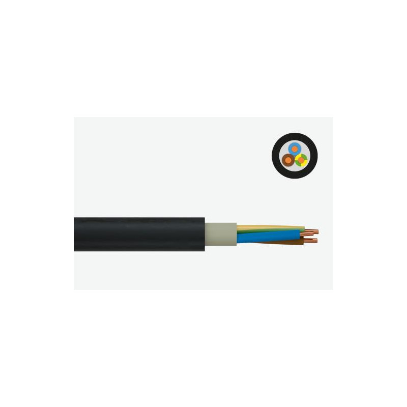 Instaliacinis kabelis NKT YKYžo, Eca,1000 V,5 x 16 mm²,1000m