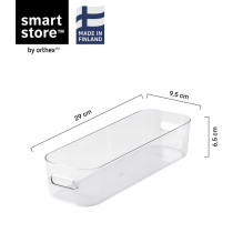 Storage box 11290, transparent, 29 x 9.5 x 6.5 cm Storage box 11290, transparent, 29 x 9.5 x 6.5 cm