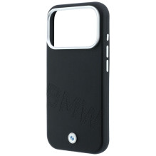 BMW case for IPHONE 18 Pro / 17 Pro compatible with MagSafe (Sign Inclined Deboss Letters) black BMW case for IPHONE 18 Pro / 17 Pro compatible with MagSafe (Sign Inclined Deboss Letters) black