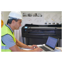 HP Designjet T830 24-in Multifunction Printer large format printer