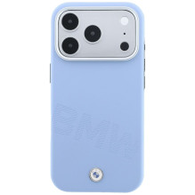 BMW case for IPHONE 18 Pro / 17 Pro compatible with MagSafe (Sign Inclined Deboss Letters) blue BMW case for IPHONE 18 Pro / 17 Pro compatible with MagSafe (Sign Inclined Deboss Letters) blue