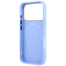 Case for IPHONE 18 Pro Max / 17 Pro Max compatible with MagSafe (Saffiano Peony Ring) light blue Case for IPHONE 18 Pro Max / 17 Pro Max compatible with MagSafe (Saffiano Peony Ring) light blue