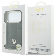 Case for IPHONE 18 Pro / 17 Pro compatible with MagSafe (Stripe Round and Classic Logos 4G) black