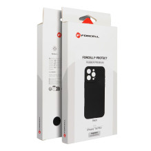 Case for iPhone 18 Pro / 17 Pro Forcell F-Protect Rubber Premium compatible with MagSafe black