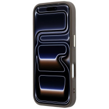 Case for IPHONE 18 Pro Max / 17 Pro Max (Big Strass Logo 4G) brown
