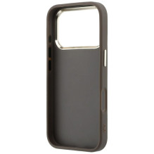 Case for IPHONE 18 Pro Max / 17 Pro Max (Big Strass Logo 4G) brown