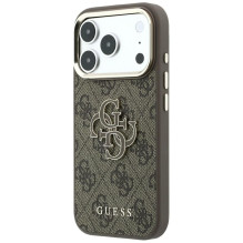 Case for IPHONE 18 Pro Max / 17 Pro Max (Big Resin Logo 4G) brown Case for IPHONE 18 Pro Max / 17 Pro Max (Big Resin Logo 4G) brown