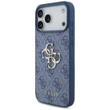 GUESS case for IPHONE 18 Pro Max / 17 Pro Max (4G Big Logo) blue