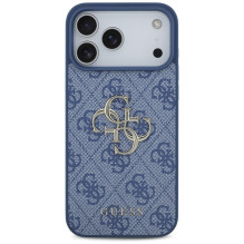 GUESS case for IPHONE 18 Pro Max / 17 Pro Max (4G Big Logo) blue