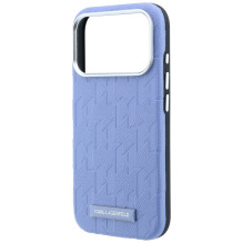 KARL LAGERFELD case for IPHONE 18 Pro Max / 17 Pro max compatible with MagSafe (Mono Resin Logo) light blue KARL LAGERFELD case for IPHONE 18 Pro Max / 17 Pro max compatible with MagSafe (Mono Resin Logo) light blue
