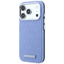 KARL LAGERFELD case for IPHONE 18 Pro Max / 17 Pro max compatible with MagSafe (Mono Resin Logo) light blue KARL LAGERFELD case for IPHONE 18 Pro Max / 17 Pro max compatible with MagSafe (Mono Resin Logo) light blue