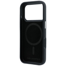 KARL LAGERFELD case for IPHONE 18 Pro / 17 Pro compatible with MagSafe (Smooth Ikonik Sketch) black KARL LAGERFELD case for IPHONE 18 Pro / 17 Pro compatible with MagSafe (Smooth Ikonik Sketch) black