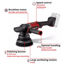 Einhell CP-EP 18 / 125 Li BL - solo