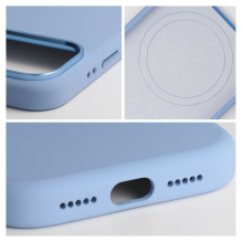Case for iPhone 18 Pro / 17 Pro Forcell F-Protect Frame Premium compatible with Magsafe light blue Case for iPhone 18 Pro / 17 Pro Forcell F-Protect Frame Premium compatible with Magsafe light blue