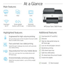 HP Smart Tank 7305 Multifunktionsdrucker Scanner Kopierer WLAN + 30€ Cashback HP Smart Tank 7305 Multifunktionsdrucker Scanner Kopierer WLAN + 30€ Cashback