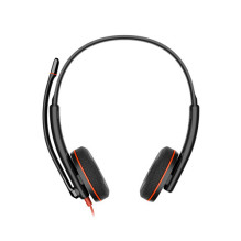 Headphones Blackwire 3220 Stereo USB-C Headphone Set + USB-C / A Adapter 8X228A Headphones Blackwire 3220 Stereo USB-C Headphone Set + USB-C / A Adapter 8X228A