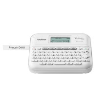 Brother P-touch D410VP stalinis etikečių spausdintuvas su krepšiu Brother P-touch D410VP stalinis etikečių spausdintuvas su krepšiu