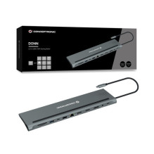 USB-C docking station / replicator Conceptronic (DONN17G)