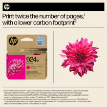 HP 924e Magenta rašalo...