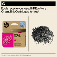 HP 924e Magenta rašalo kasetė EvoMore