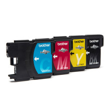 Brother originalių rašalo kasetės rinkinys LC-1100VALBP (cyan, magenta, yellow, black) Brother originalių rašalo kasetės rinkinys LC-1100VALBP (cyan, magenta, yellow, black)