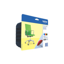 Brother original ink cartridge set LC229XLVALBP (cyan, magenta, yellow, black)