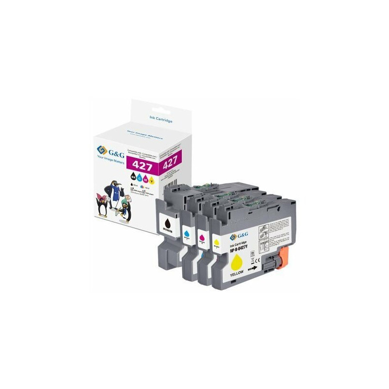 Ink cartridge G&amp;G G&amp;G Patr. Brother LC-427BK, LC-427C, LC-427M LC-427Y
