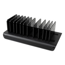 Stovas Lindy Lindy 73447 stoties įkrovimo organizatoriams, laisvai stovintis, plastikinis, Berry Stovas Lindy Lindy 73447 stoties įkrovimo organizatoriams, laisvai stovintis, plastikinis, Berry