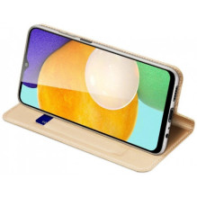 „Dux Ducis Skin Pro“ knygų dėklas „Galaxy A03s“, auksinis „Dux Ducis Skin Pro“ knygų dėklas „Galaxy A03s“, auksinis