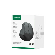 Ugreen Wireless Vertical Mouse Black