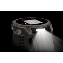 Garmin Fenix 9 - 51mm Titanium with Pebble Grey Silicone Band