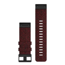 Garmin QuickFit 26 Watch Bands Heathered red nylon