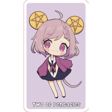 Taro kortos Cute Chibi Rock Point Press Taro kortos Cute Chibi Rock Point Press