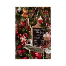 Christmas Tree toy 514992, 12 cm, plastic, 6 pcs
