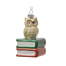 Eglutės žaisliukas Decoris Owl, įvairių spalvų, polistirenas Eglutės žaisliukas Decoris Owl, įvairių spalvų, polistirenas