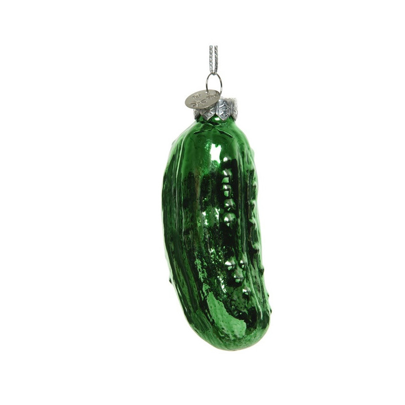 Eglutės žaisliukas Decoris Pickle, žalias, stiklas