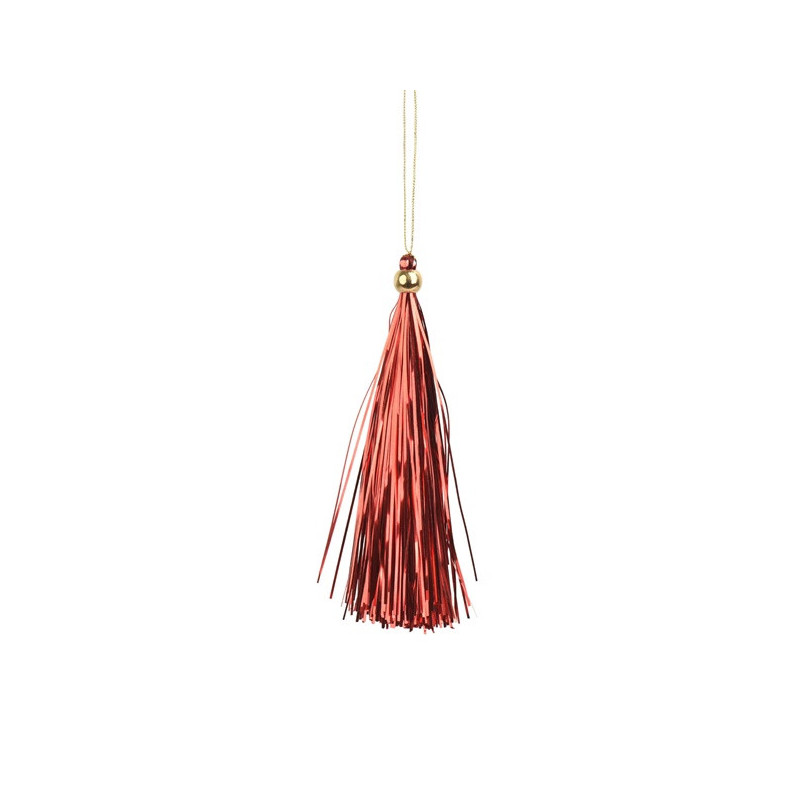 Eglutės žaisliukas Decoris 401800, raudonas, 3 vnt.
