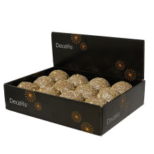 Christmas Tree toy Decoris Beads, gold