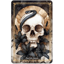 Oracle kortos - Memento Mori Oracle kortos (Red Wheel, 36 kortų)